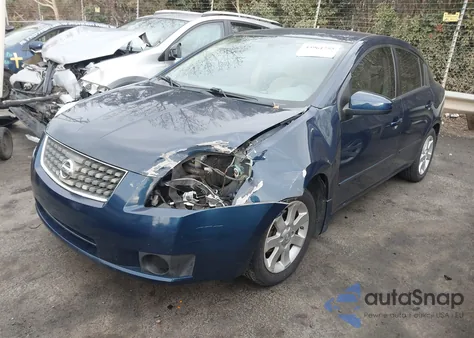 2007 Nissan Sentra 2.0S z USA, uszkodzony, nr VIN 3N1AB61E57L710152